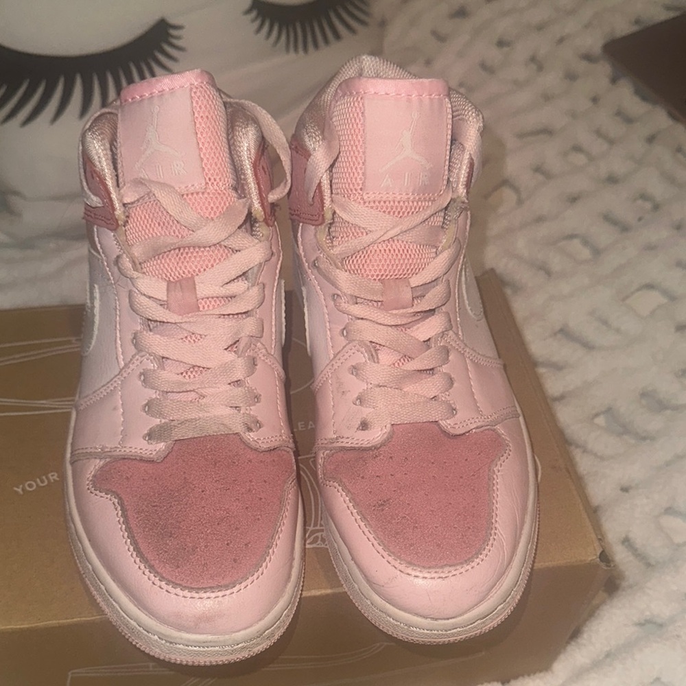 Jordan Women's Pink Sneakers.